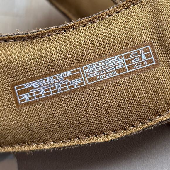 UGG Koolaburra Tizz Sandals Womens Sz 10 Chestnut Brown Slip On Strappy 1167750 - Picture 6 of 8